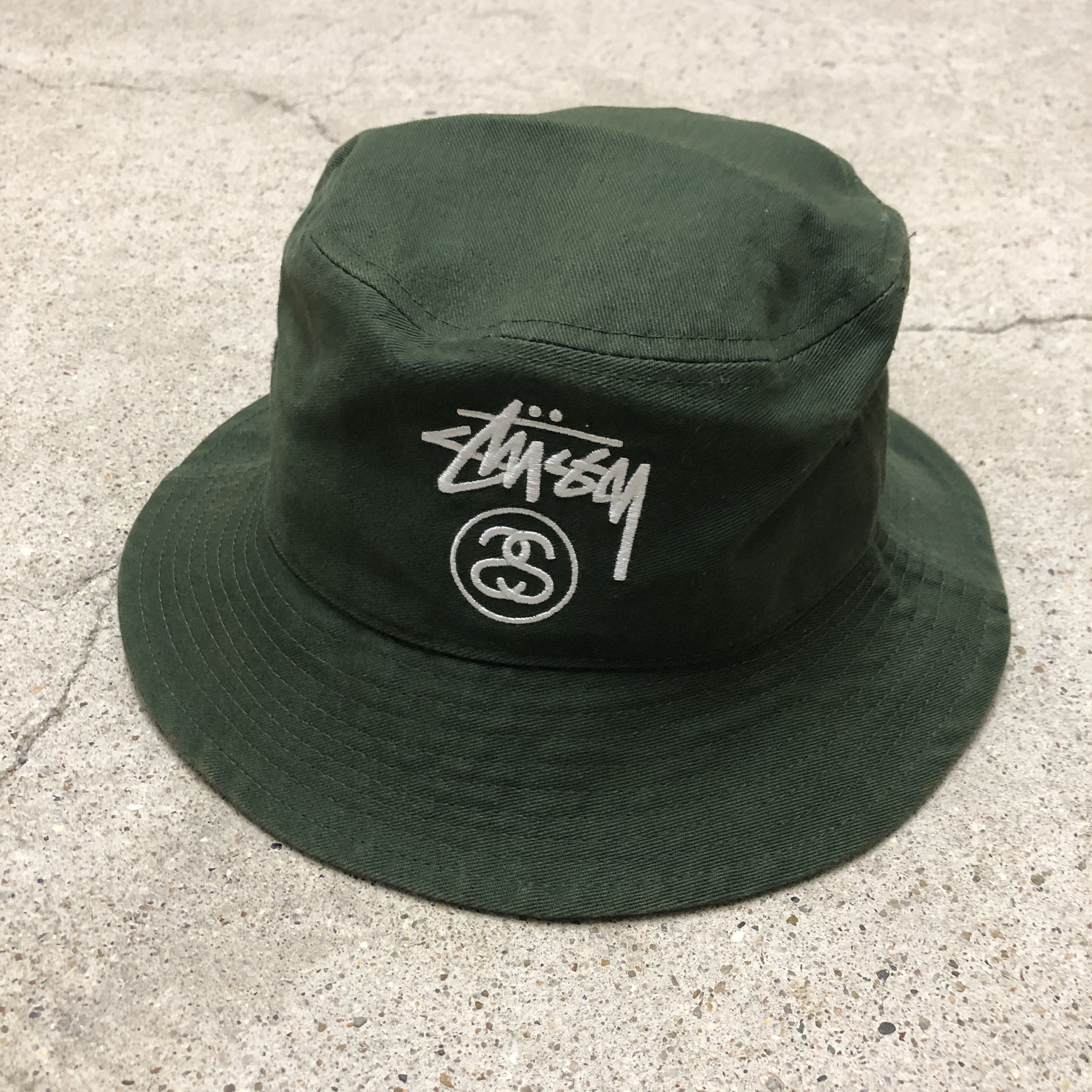 STUSSY/Stock Logo Bucket Hat/56～57cm相当/バケットハット/ストック