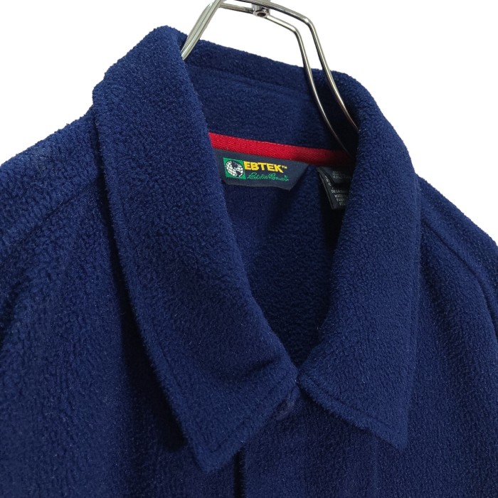 90s EBTEK Eddie Bauer L/S fleece shirt jacket | Vintage.City 빈티지숍, 빈티지 코디 정보