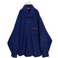 90s EBTEK Eddie Bauer L/S fleece shirt jacket | Vintage.City 古着屋、古着コーデ情報を発信