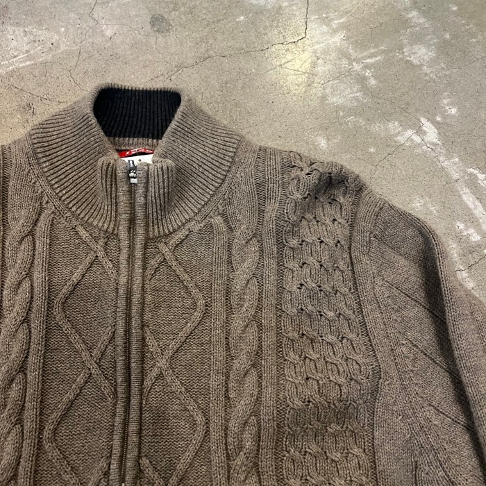 IZOD cotton half zip knit | Vintage.City 빈티지숍, 빈티지 코디 정보