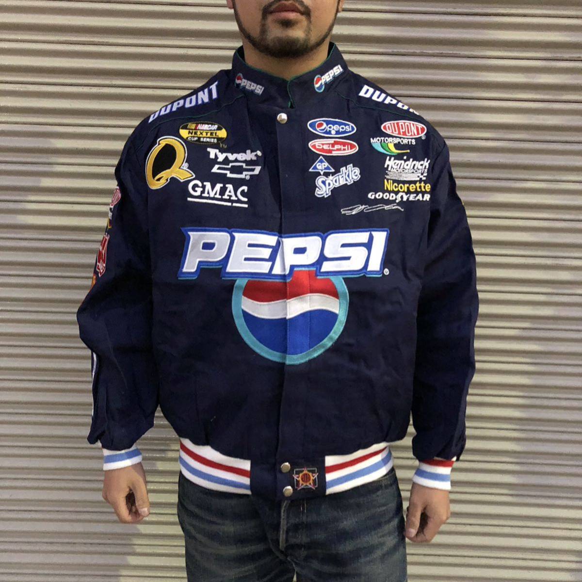 PEPSI ペプシ レーシングジャケット リブデザイン袖丈60cm
