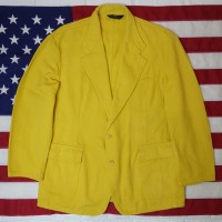 90's 【USA製】 POLO RALPH LAUREN(ラルフローレン) Yellow Tailored Jacket テーラードジャケット | Vintage.City 古着屋、古着コーデ情報を発信