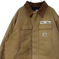 carhartt カーハート ダックジャケット XL 刺繍ロゴ 企業ロゴ USA | Vintage.City 古着屋、古着コーデ情報を発信