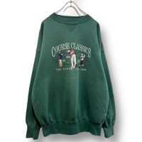 90’s “COURSE CLASSICS” Embroidery Sweat Shirt | Vintage.City 古着屋、古着コーデ情報を発信
