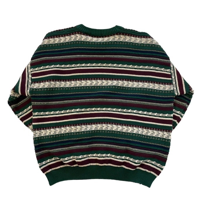 1990's VAN HEUSEN / cotton 3D knit コットンニット #D533 | Vintage.City