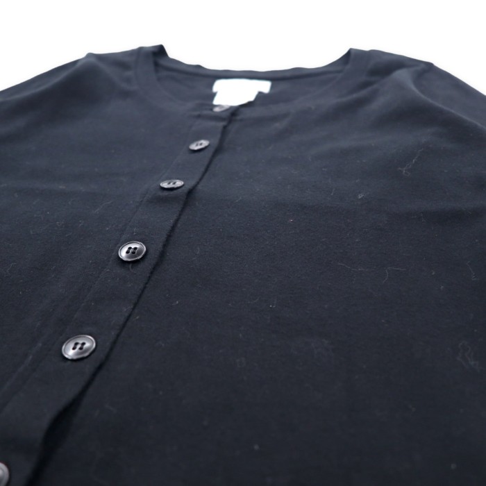 agnes b. コットン カーディガン 1 ブラック 日本製 | Vintage.City 古着屋、古着コーデ情報を発信