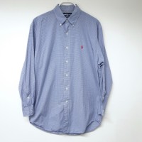 ポロラルフローレン ワンポイント　L/S ギンガムチェックシャツ | Vintage.City 古着屋、古着コーデ情報を発信
