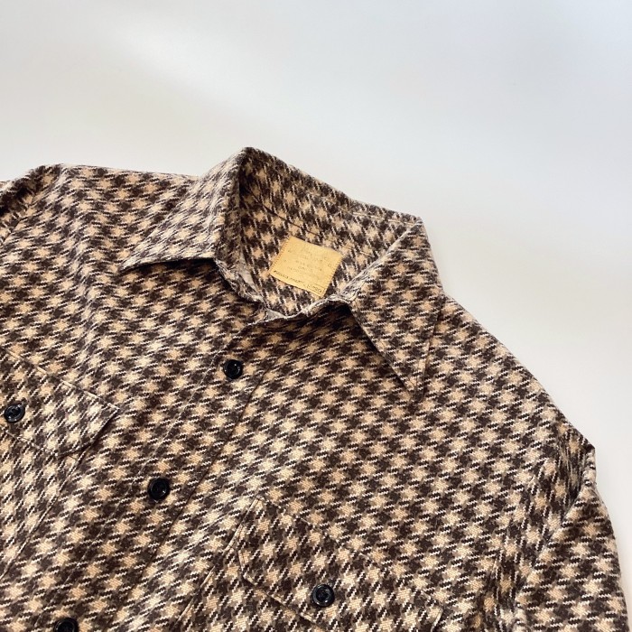 【Sears】70’s PRINT FLANNEL SHIRT sizeS-M | Vintage.City 古着屋、古着コーデ情報を発信
