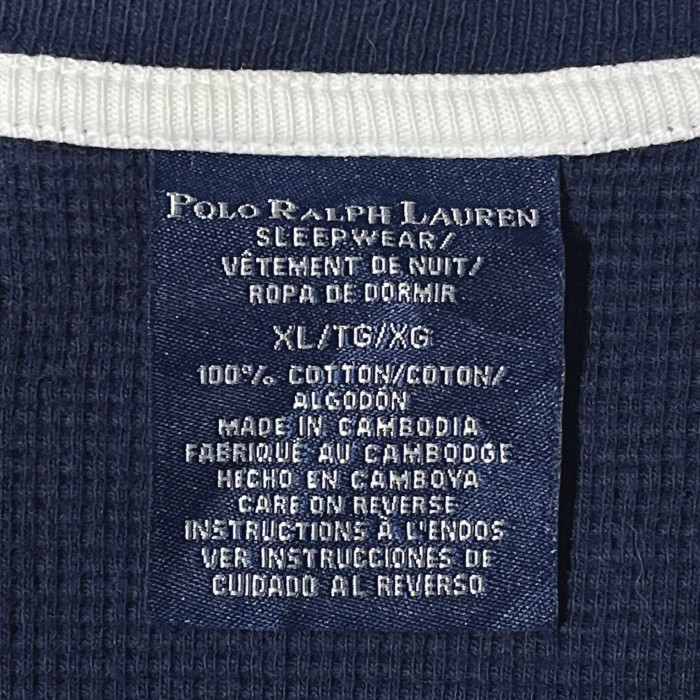 XLsize Polo Ralph Lauren thermal Tee 23120103 ポロラルフローレン サーマル 長袖 | Vintage.City 빈티지숍, 빈티지 코디 정보