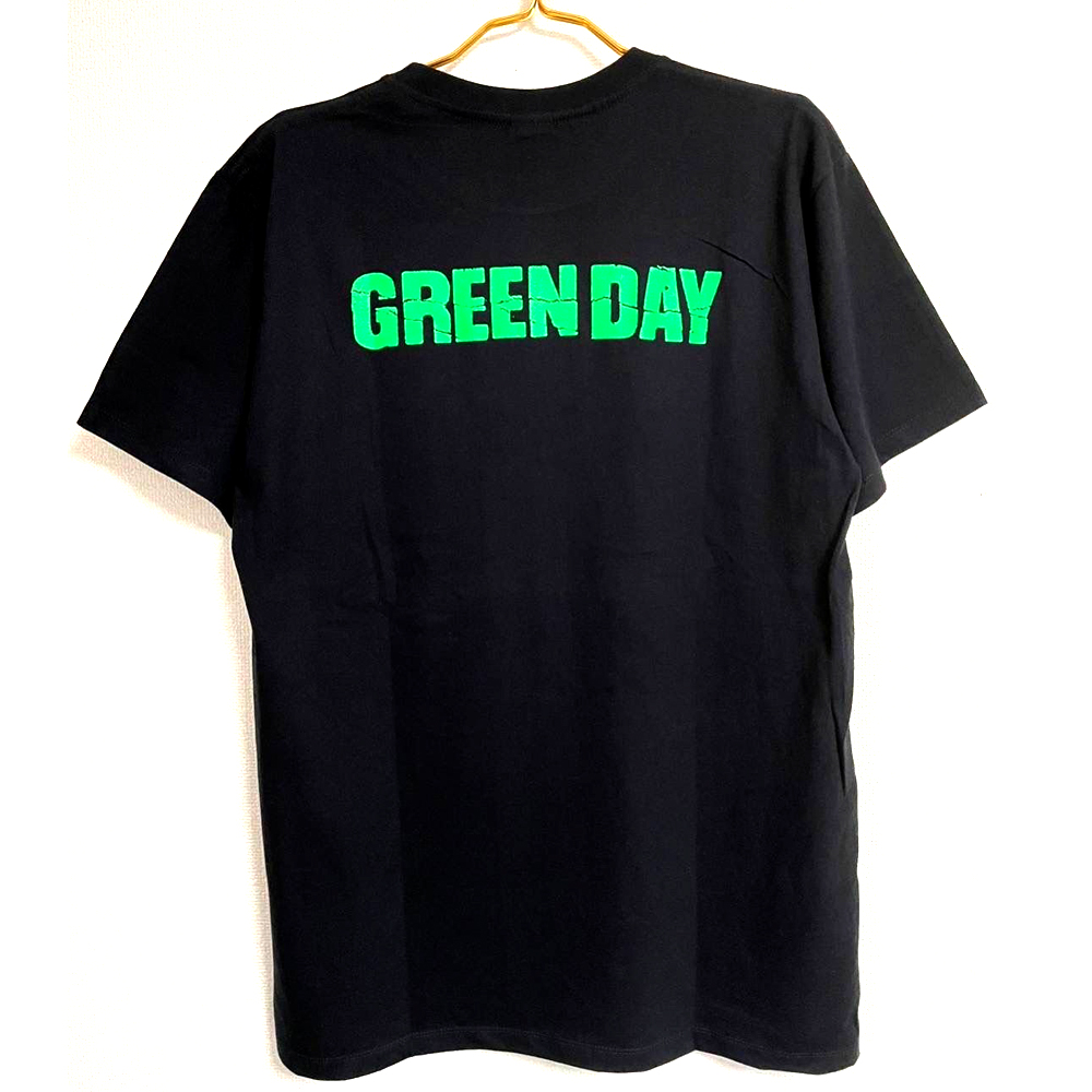 GREEN DAY グリーンデイ Tシャツ ブラック Lサイズ 美品 ロックT