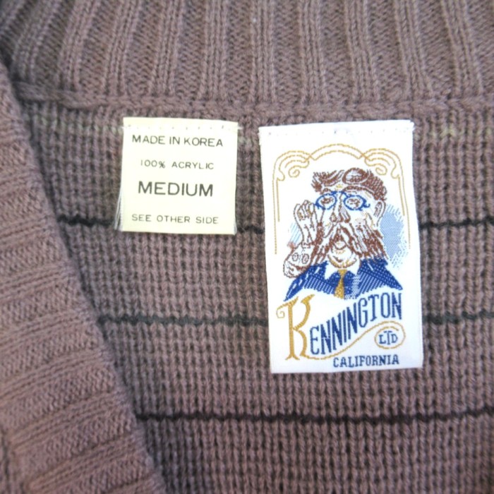 80s KENINNGTON Vネックニットベスト | Vintage.City 古着屋、古着コーデ情報を発信