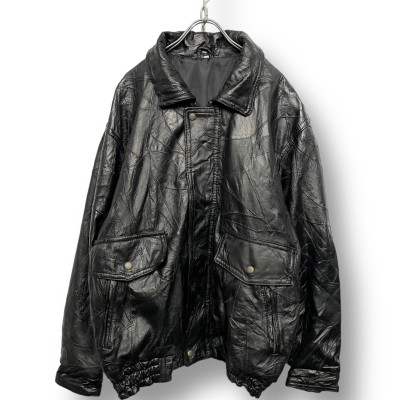OLD A-2 Type Patchwork Leather Jacket NO1 | Vintage.City 古着屋、古着コーデ情報を発信