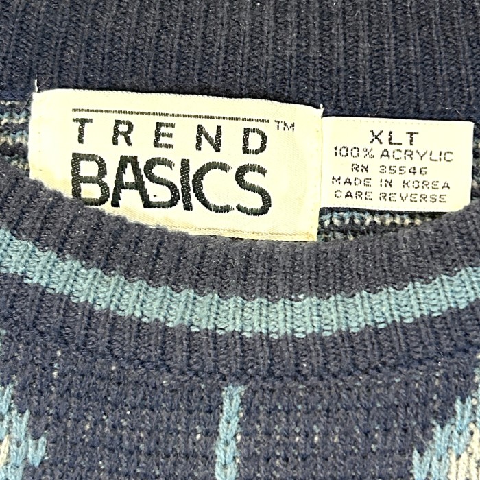 Men's】90s ノルディック ＆ ネイティブ柄 セーター / Vintage