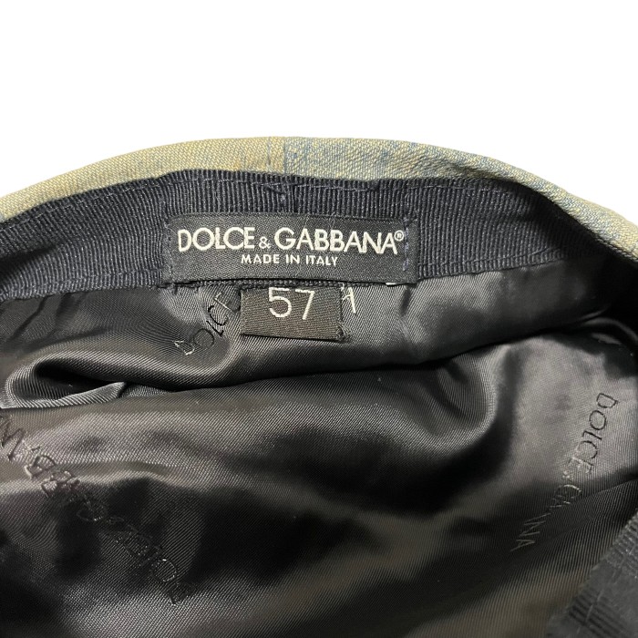 DOLCE&GABBANA/デニム ×ツイード/ハンチング | Vintage.City 古着屋、古着コーデ情報を発信