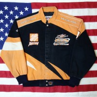 02's CHASE(チェイス) JHD Jeff Hamilton(ジェフハミルトン) NASCAR Racing Jacket ナスカー レーシングジャケット #20 Tony Stewart | Vintage.City 古着屋、古着コーデ情報を発信