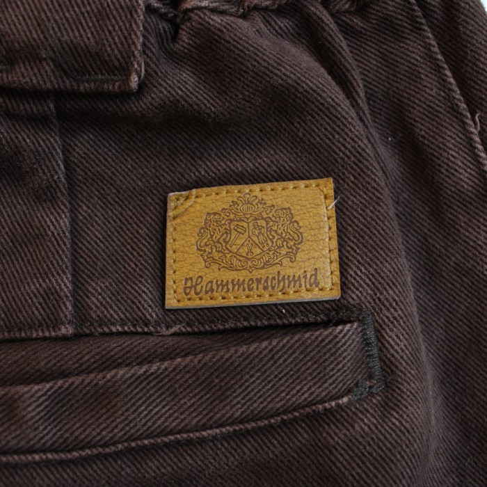 SHEEP EMBROIDERY COTTON PANTS | Vintage.City 古着屋、古着コーデ情報を発信