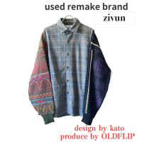 『zivun』remake docking shirts | Vintage.City 빈티지숍, 빈티지 코디 정보