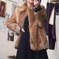 fur jacket / ファージャケット リアルファー ブラウン #1532 | Vintage.City 古着屋、古着コーデ情報を発信