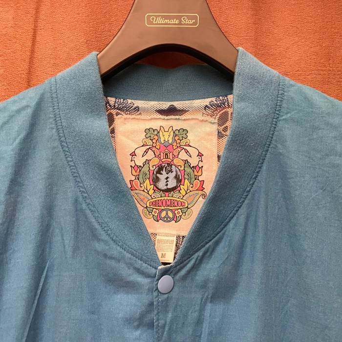 激レア MADE IN JAPAN製 PHENOMENON 2010年モデル 総柄フリンジジャケット ブルー Mサイズ | Vintage.City 古着屋、古着コーデ情報を発信