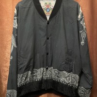 激レア MADE IN JAPAN製 PHENOMENON 2010年モデル 総柄フリンジジャケット ブラック XLサイズ | Vintage.City 古着屋、古着コーデ情報を発信