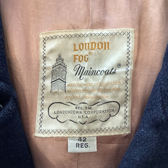 【LONDON FOG】WOOL PEACOAT size44REG | Vintage.City 古着屋、古着コーデ情報を発信