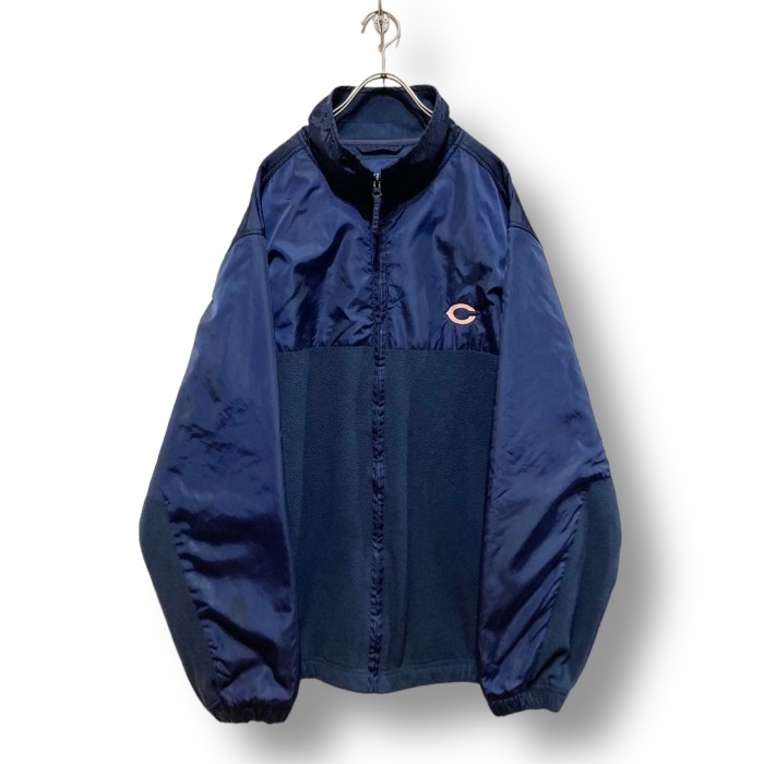 “CHICAGO BEARS” Switching Fleece Jacket | Vintage.City 古着屋、古着コーデ情報を発信