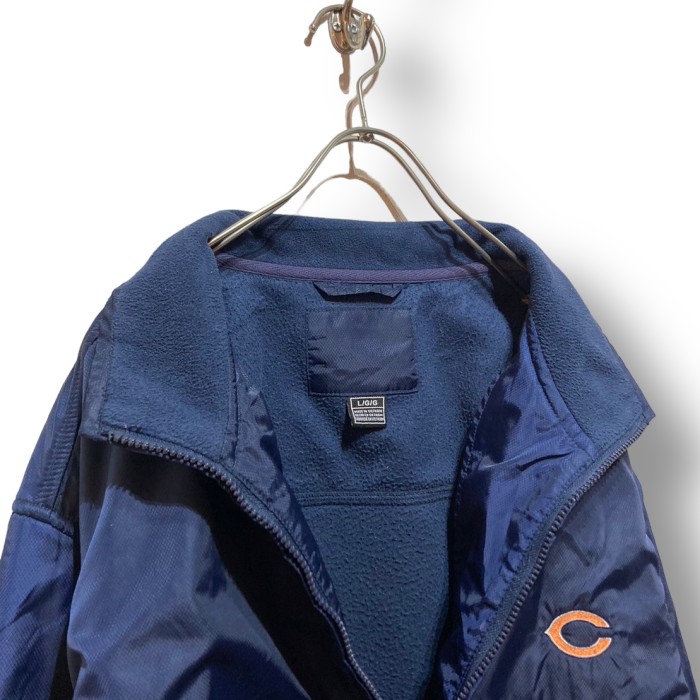 “CHICAGO BEARS” Switching Fleece Jacket | Vintage.City 빈티지숍, 빈티지 코디 정보
