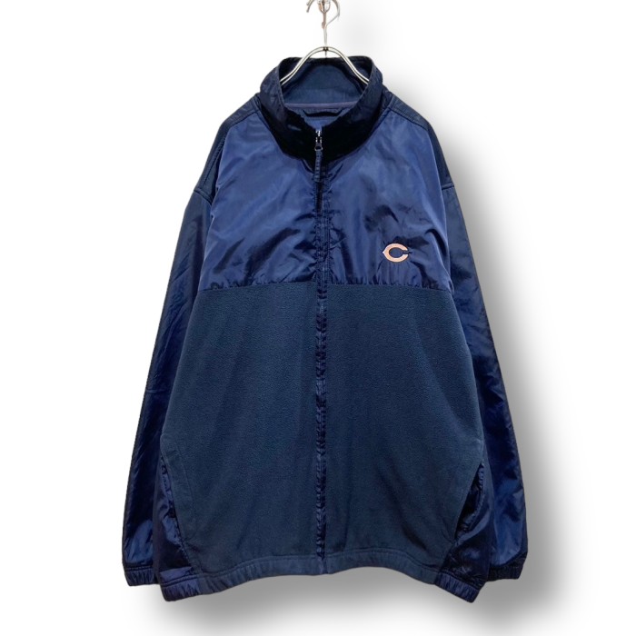 “CHICAGO BEARS” Switching Fleece Jacket | Vintage.City 빈티지숍, 빈티지 코디 정보