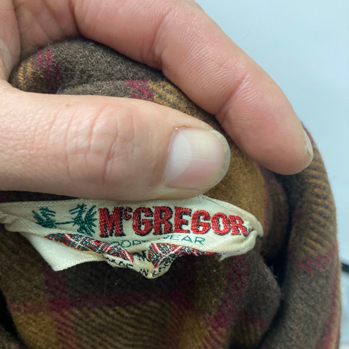 90’s McGREGOR肉厚チェックシャツジャケット　M | Vintage.City 古着屋、古着コーデ情報を発信