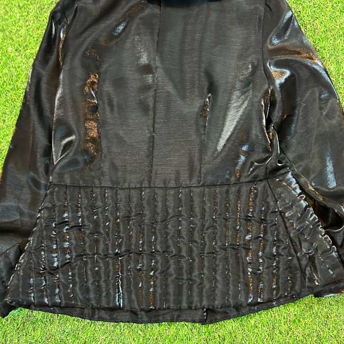 【Lady's】90s ブラック デザイン ジャケット / Made In USA Vintage ヴィンテージ 古着 ジャンパー アウター 黒１ | Vintage.City 빈티지숍, 빈티지 코디 정보