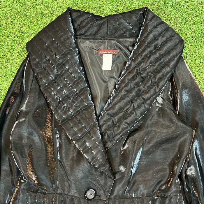 【Lady's】90s ブラック デザイン ジャケット / Made In USA Vintage ヴィンテージ 古着 ジャンパー アウター 黒１ | Vintage.City 빈티지숍, 빈티지 코디 정보