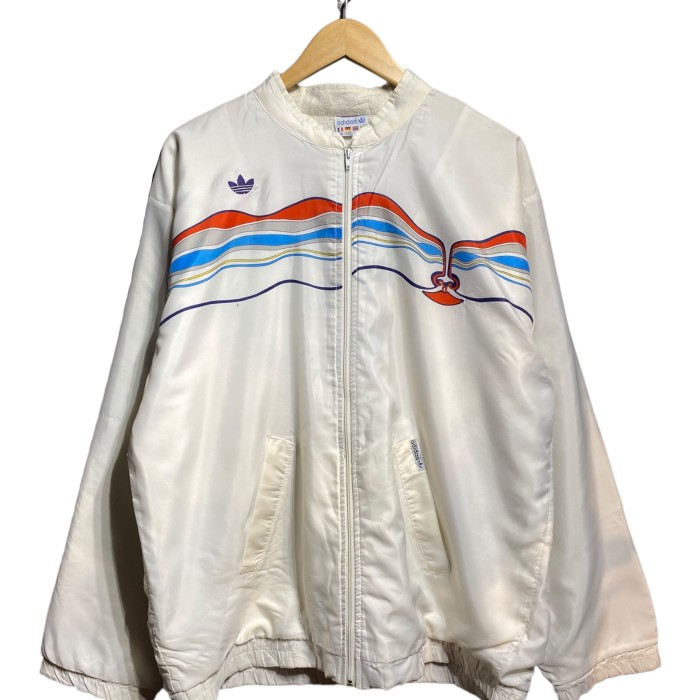 80年代 adidas アディダス VENTEX ベンテックス Nylon track jacket