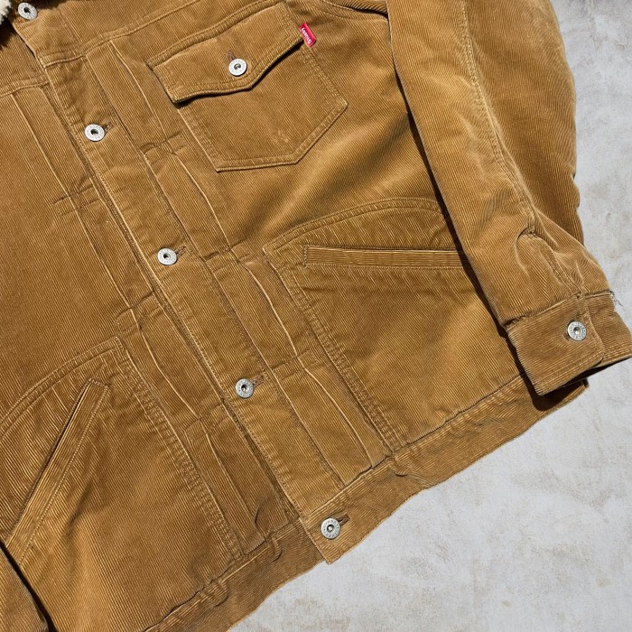 90’s old stussy Corduroy Boa Jacket | Vintage.City 古着屋、古着コーデ情報を発信