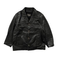 GUESS vintage Leather Jacket ゲス レザージャケット | Vintage.City 古着屋、古着コーデ情報を発信