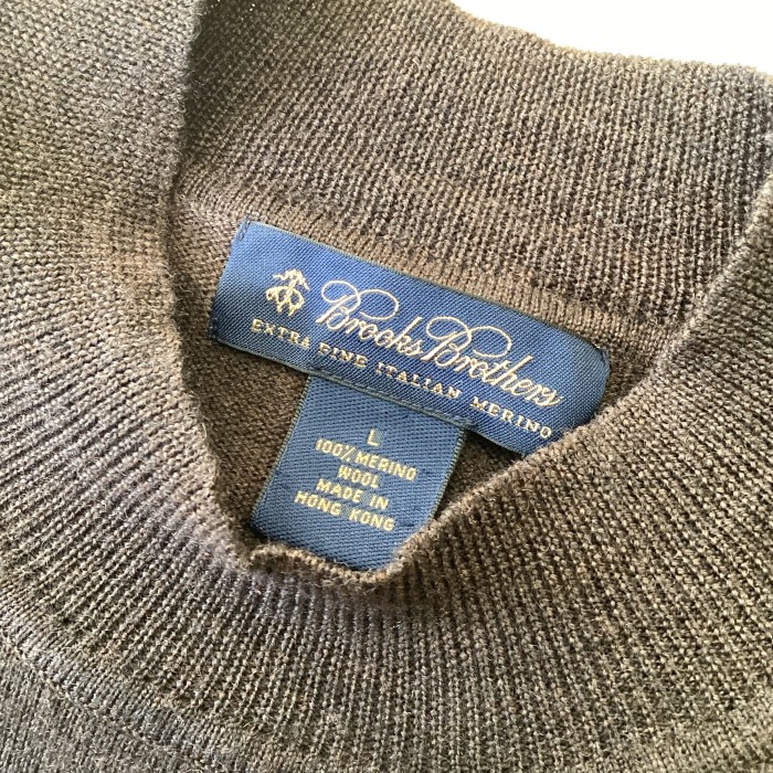 brooks brothers/ブルックスブラザーズ メリノウールニット モックネックニット セーター 古着 fc-1155 | Vintage.City 古着屋、古着コーデ情報を発信