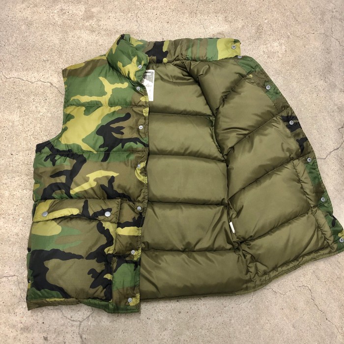 CORE FIGHTER/Camouflage Down Vest/XL/カモフラ柄/ダウンベスト/カーキ/グリーン/CF/コアファイター/ストリート/ルード/パンク/裏原/古着/アーカイブ | Vintage.City Vintage Shops, Vintage Fashion Trends