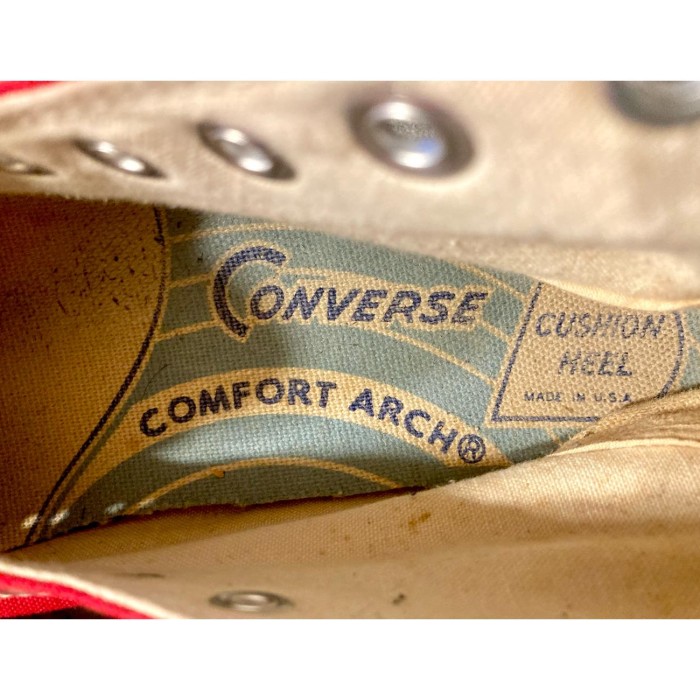CONVERSE（コンバース） COACH（コーチ）6.5 25cm ハイカット 赤 70s USA ビンテージ | Vintage.City 빈티지숍, 빈티지 코디 정보