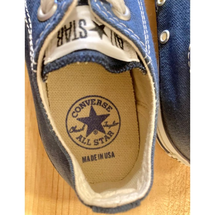 converse（コンバース） ALL STAR （オールスター）ネイビー 6 24.5cm 90s USA | Vintage.City 古着屋、古着コーデ情報を発信