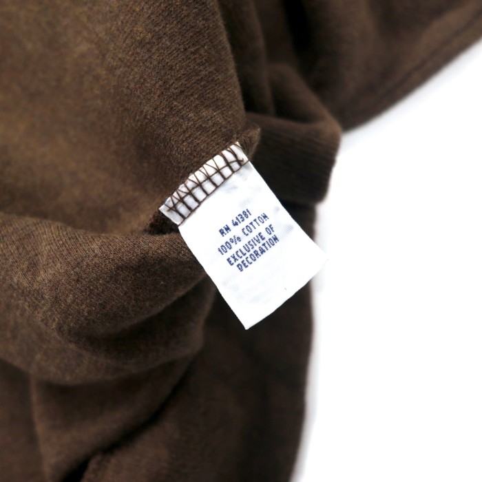 POLO RALPH LAUREN ショールカラー ニット セーター XXL ブラウン コットン エルボーパッチ スモールポニー刺繍 ビッグサイズ | Vintage.City 古着屋、古着コーデ情報を発信