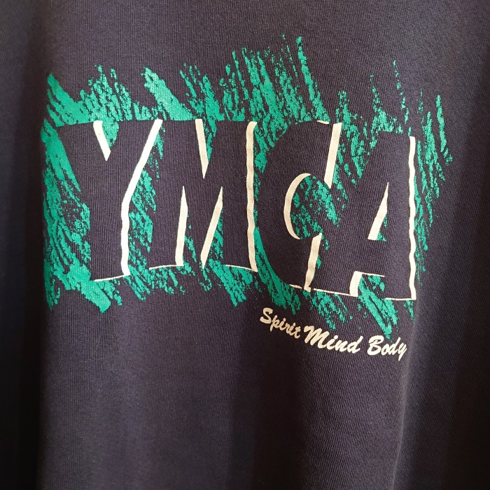 90s RUSSELL YMCA print sweat (made in USA) | Vintage.City 빈티지숍, 빈티지 코디 정보