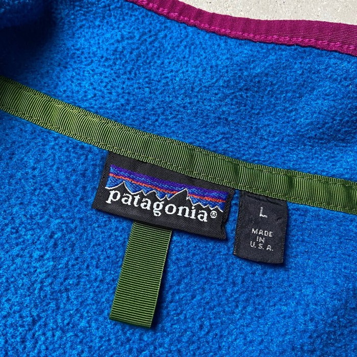 91年製 USA製 patagonia パタゴニア シンチラジップT-ネック フリースプルオーバー メンズL | Vintage.City 古着屋、古着コーデ情報を発信