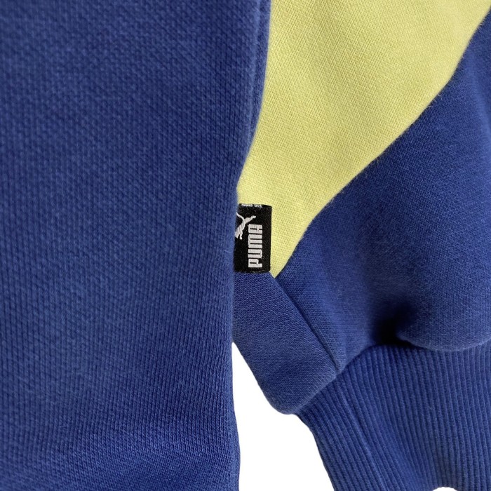 PUMA 90-00s half zip L/S design sweatshirt | Vintage.City 古着屋、古着コーデ情報を発信