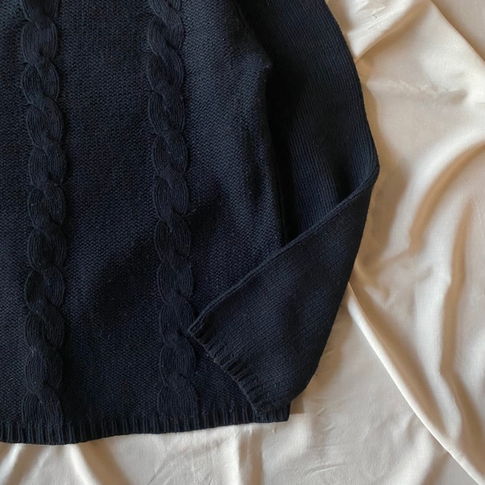 90s〜 / 《BANANA REPUBLIC》cashmere mix rayon×wool knit バナリパ カシミヤ ニット | Vintage.City 古着屋、古着コーデ情報を発信