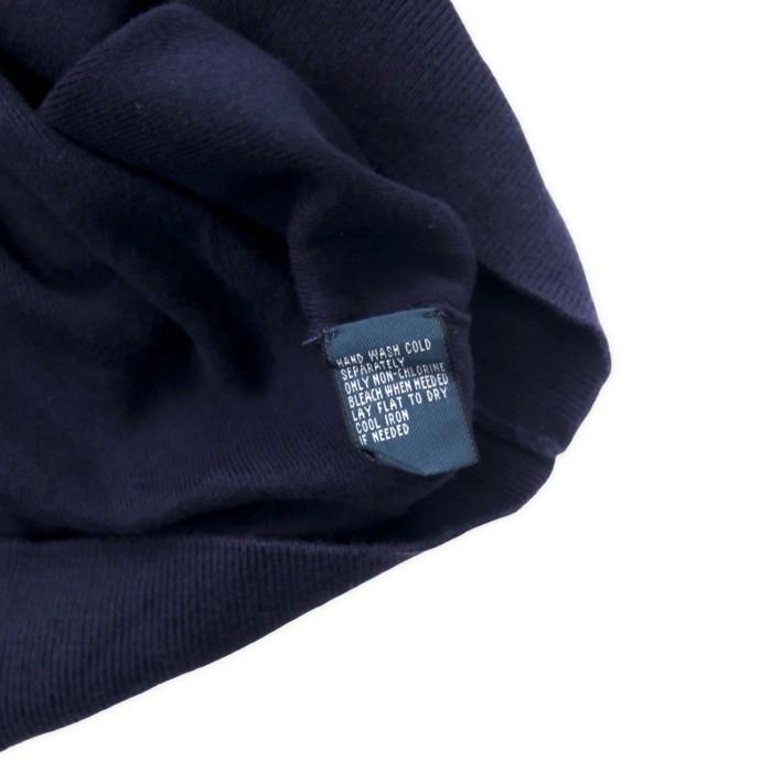 Polo by Ralph Lauren Vネック ニット セーター XL ネイビー ピマコットン スモールポニー刺繍 | Vintage.City 古着屋、古着コーデ情報を発信