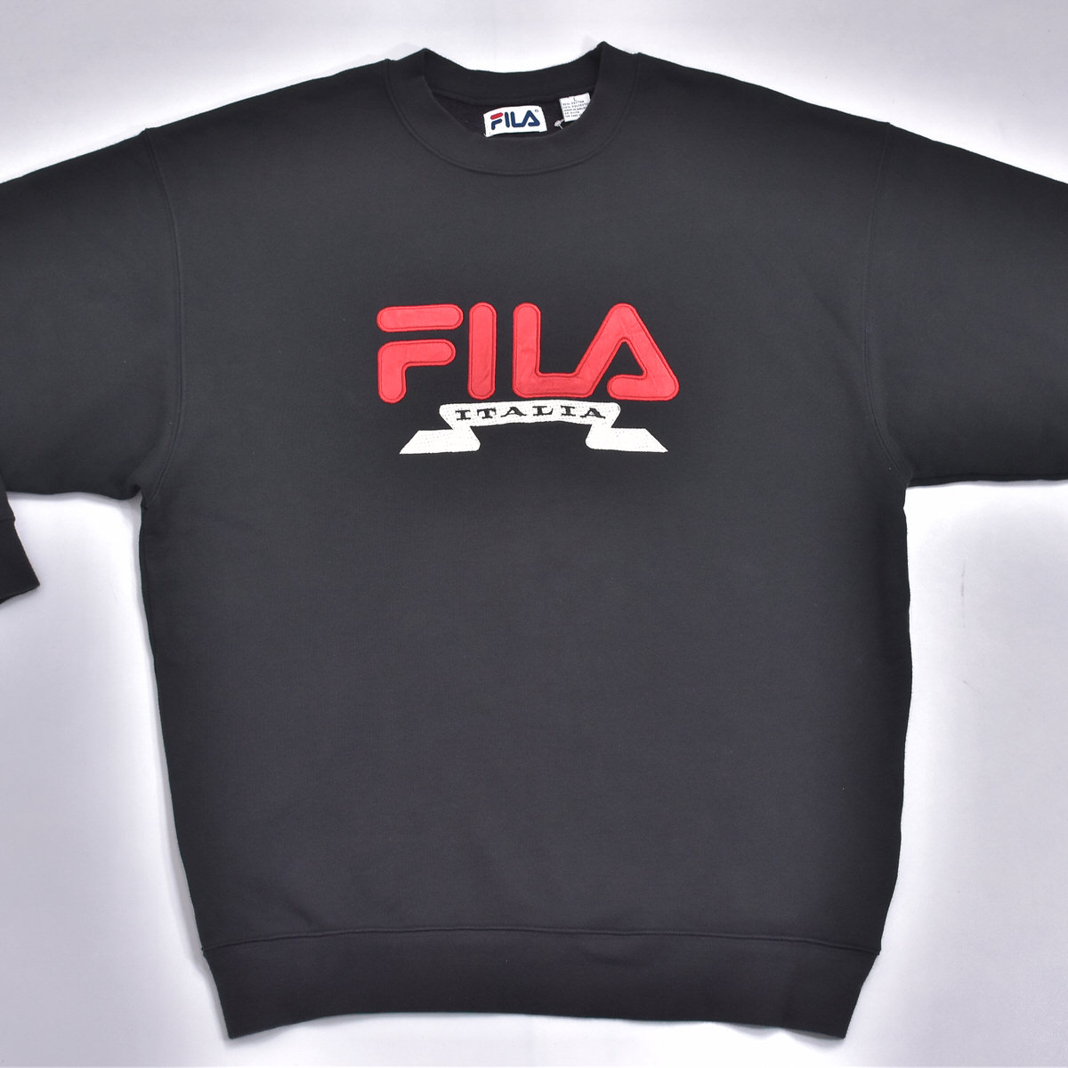 90s FILA ITALIA オールドフィラ ロゴ刺繍デザイン スウェットシャツ ...