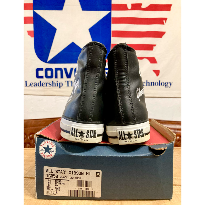 converse（コンバース） ALL STAR GIBSON Hi（オールスターギブソン ） ハイカット 6.5 25cm 1000足限定 90s USA | Vintage.City 古着屋、古着コーデ情報を発信
