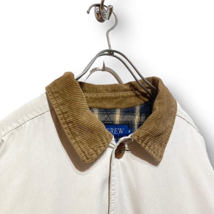 90’s-00’s “J.CREW” Padded Corduroy Collar Jacket | Vintage.City Vintage Shops, Vintage Fashion Trends