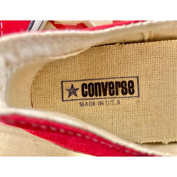 converse（コンバース）ALL STAR （オールスター）赤 11.5 30cm チャックテイラー USA 70s | Vintage.City 古着屋、古着コーデ情報を発信