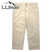 L.L.Bean USA製 90年代 デニムパンツ 42 ベージュ コットン NATURAL FIT | Vintage.City 古着屋、古着コーデ情報を発信