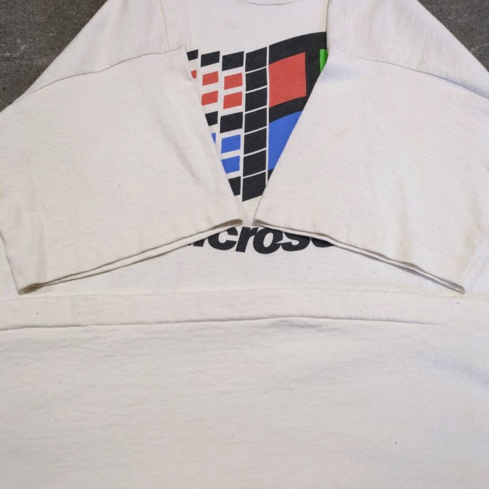 90s FRUIT OF THE LOOM Microsoft LOGO PRINT T-Shirt | Vintage.City Vintage Shops, Vintage Fashion Trends